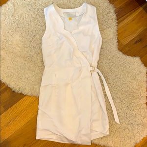 Anthropologie Leifsdottir White Dress